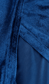 Korean velvet slit dress styleofcb 