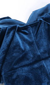 Korean velvet slit dress styleofcb 