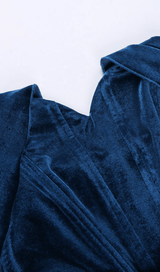 Korean velvet slit dress styleofcb 