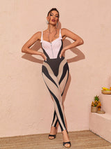 DENIM CORSET BODYSUIT IN PINK Tops styleofcb 