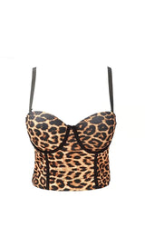 LEOPARD CORSET TOP Clothing styleofcb 
