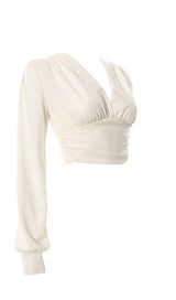 Lantern sleeve top styleofcb 