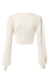 Lantern sleeve top styleofcb 