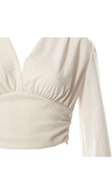 Lantern sleeve top styleofcb 