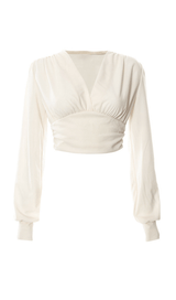 Lantern sleeve top styleofcb 