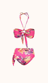Lilith Printed Bikini Two Piece Set Swimwear styleofcb 