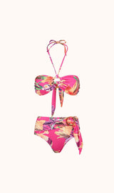 Lilith Printed Bikini Two Piece Set Swimwear styleofcb 