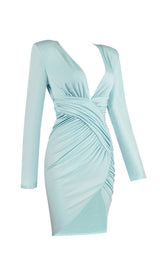 Long sleeve slim blazer dress styleofcb 