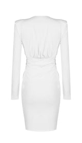 Long sleeve slim blazer dress styleofcb 