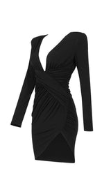 Long sleeve slim blazer dress styleofcb 