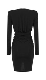 Long sleeve slim blazer dress styleofcb 