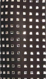 METALLIC SEQUIN SKIRT IN BLACK DRESS STYLE OF CB 