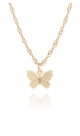 Metal Butterfly Tassel Pendant styleofcb GOLD Butterrfly Necklaces 