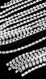 Metal fringed blazer dress styleofcb 