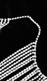 Metal fringed blazer dress styleofcb 