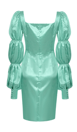 Multi-section puff sleeve dress styleofcb 