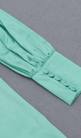 Multi-section puff sleeve dress styleofcb 