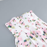 STRAPLESS FLORAL SPLIT MAXI DRESS Dresses Oh CICI 