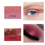 MATTE EASY COLOR PEARL 24 COLOR PINK EYESHADOW blingmyfriend 