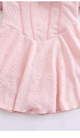 OFF THE SHOULDER BOUFFANT SWIMSUIT DRESS styleofcb 