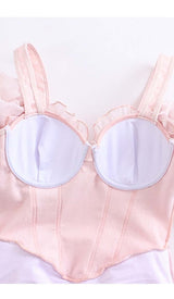 OFF THE SHOULDER BOUFFANT SWIMSUIT DRESS styleofcb 