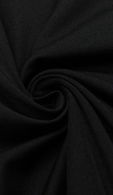 ONE SHOULDER SATIN MAXI DRESS IN BLACK DRESS STYLE OF CB 