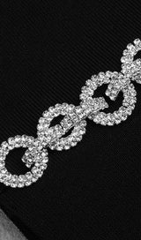 One-shoulder long chain dress styleofcb 