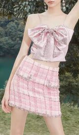 PINK WOOLEN SUIT SET Dresses styleofcb 