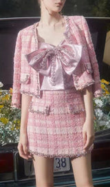 PINK WOOLEN SUIT SET Dresses styleofcb 