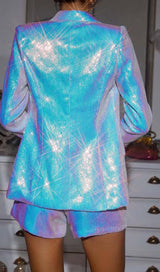 PLUNGE SEQUIN BLAZER SET DRESS STYLE OF CB 
