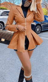 PU jacket leather coat styleofcb 