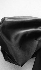 PUFF SLEEVE BANDAGE MINI DRESS IN BLACK Dresses styleofcb 