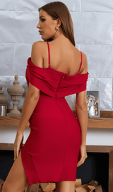 Pleated bandage dress styleofcb 