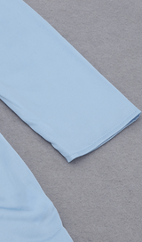 Rhinestone front tie bow dress styleofcb 