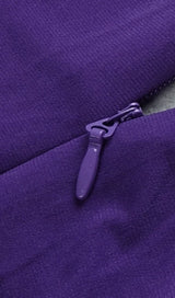 Ribbon slant collar cutout dress styleofcb 