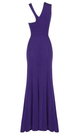 Ribbon slant collar cutout dress styleofcb 