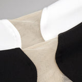 SCALLOPED MESH INSERT MAXI DRESS IN BLACK DRESS styleofcb 