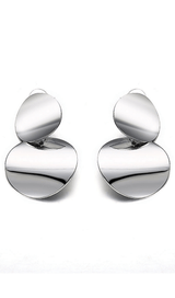 SIMPLE GEOMETRIC EARRINGS METAL EARRINGS