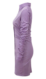 SKIRT MIDI DRESS IN PURPLE Dresses styleofcb 