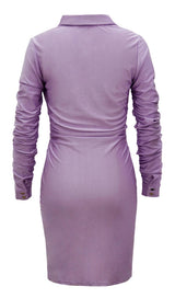 SKIRT MIDI DRESS IN PURPLE Dresses styleofcb 