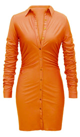 SKIRT MIDI DRESS IN PURPLE Dresses styleofcb XS ORANGE 