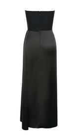SLEEVELESS BANDAGE MIDI DRESS IN BLACK DRESS STYLE OF CB 