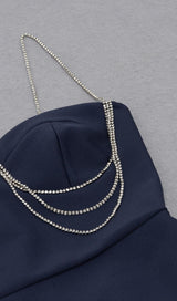 SPLIT BANDAGE MIDI DRESS IN BLUE Dresses styleofcb 