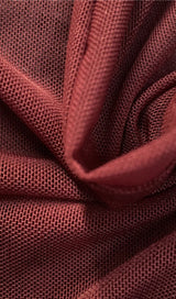 STRAPLESS BANDAGE RUCHED MAXI DRESS IN BROWN Dresses styleofcb 