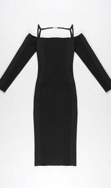 STRAPPY HOLLOW STRAPLESS BANDAGE MINI DRESS IN SKY BLUE Dresses styleofcb 