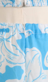 STRAPPY FLORAL FLOWY SUNDRESS IN BLUE DRESS STYLE OF CB 