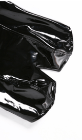 Sexy slim leather bodysuit styleofcb 