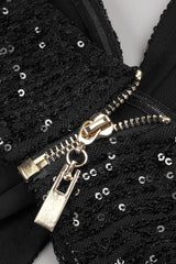 SHINY SEQUINS HALTER MAXI DRESS Sequins Dress Oh CICI 