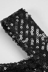 SHINY SEQUINS STRAPLESS TOP SPLIT SKIRTS TOPS & SKIRTS Oh CICI 