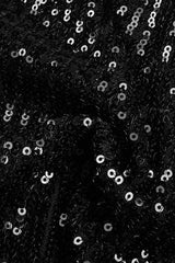 SHINY SEQUINS STRAPLESS TOP SPLIT SKIRTS TOPS & SKIRTS Oh CICI 